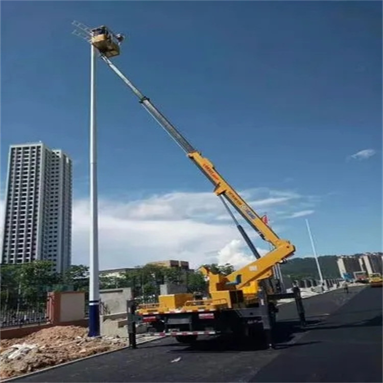 阜阳颍东维修路灯的曲臂升降车出租