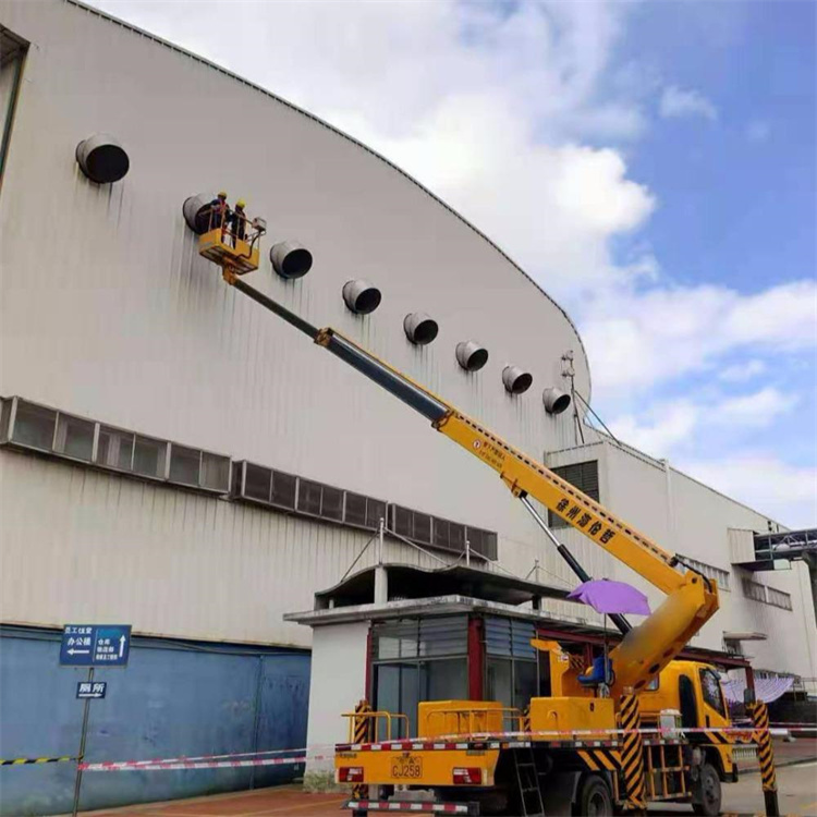 阜阳颍东高空作业车出租服务：专业广告牌安装解决方案